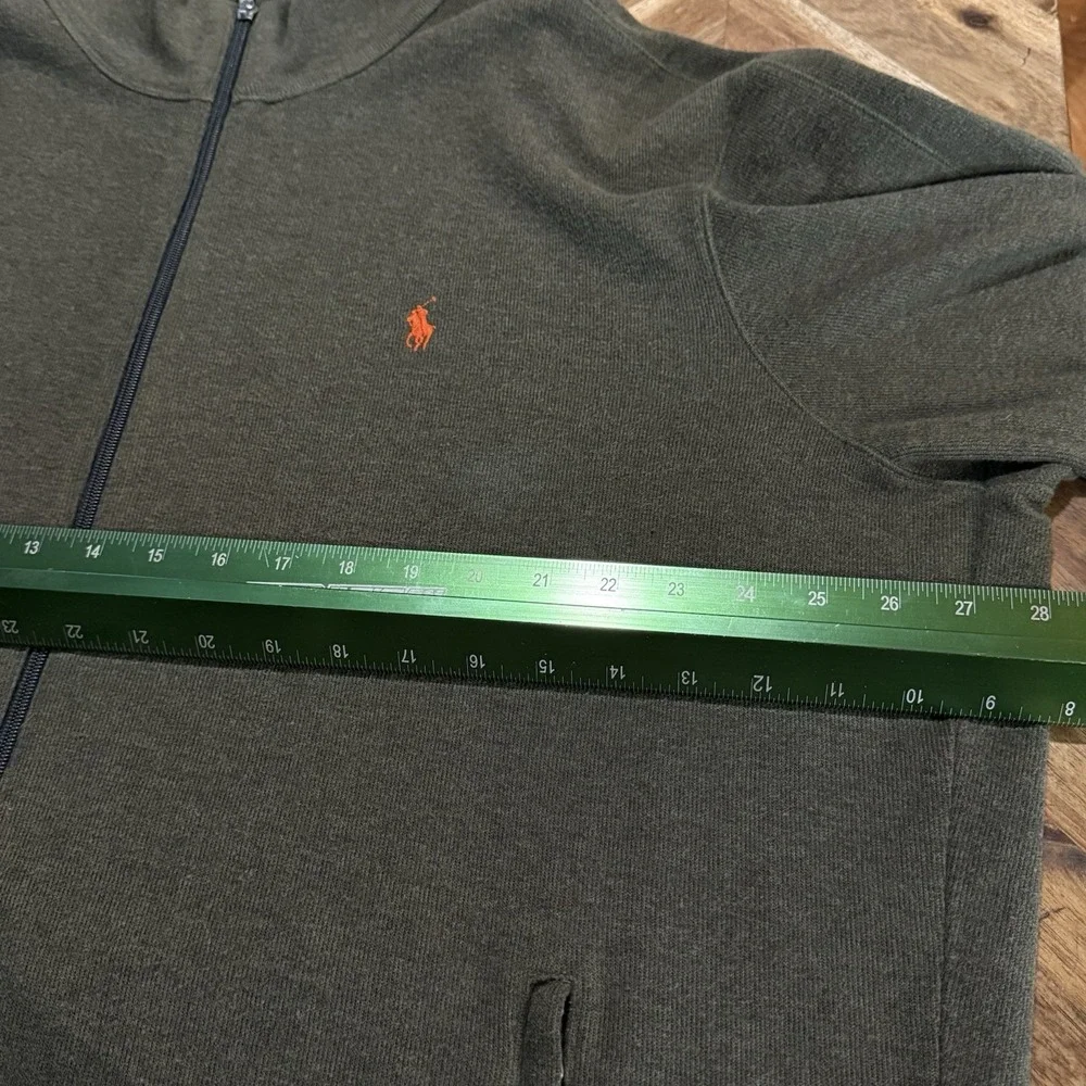 Polo Ralph Lauren Sweater Jacket Performance‎ Zip Up Pony Logo XXL